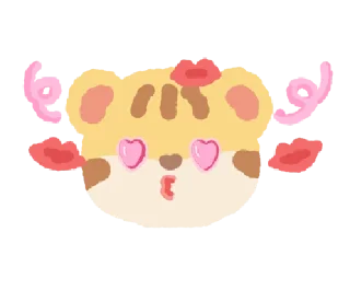 🦁-tigers! @gmoue, Telegram Sticker