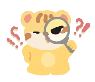 🦁-tigers! @gmoue, Telegram Sticker