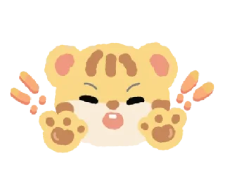 🦁-tigers! @gmoue, Telegram Sticker