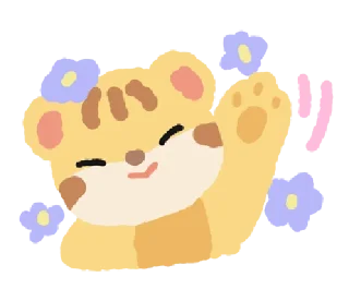 🦁-tigers! @gmoue, Telegram Sticker