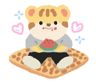 🦁-tigers! @gmoue, Telegram Sticker