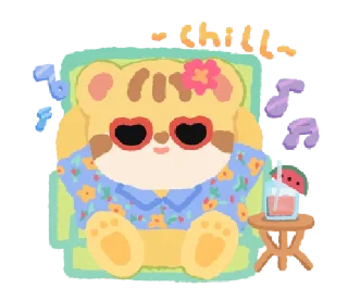 🦁-tigers! @gmoue, Telegram Sticker