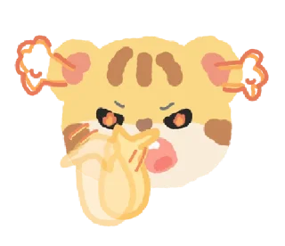 🦁-tigers! @gmoue, Telegram Sticker