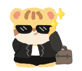 🦁-tigers! @gmoue, Telegram Sticker
