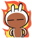 🔥-Tuziki, Telegram Sticker