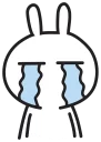 😭-Tuziki, Telegram Sticker