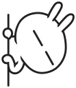🙃-Tuziki, Telegram Sticker