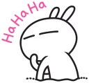 😆-Tuziki, Telegram Sticker