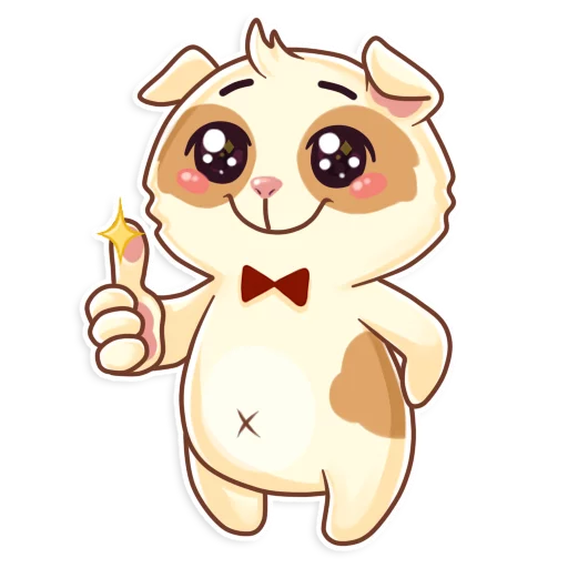 Cavy, telegram sticker