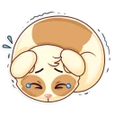 😖-Cavy, Telegram Sticker