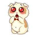 😍-Cavy, Telegram Sticker