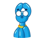 ❤️-Twister the Dog, Telegram Sticker