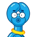 😟-Twister the Dog, Telegram Sticker
