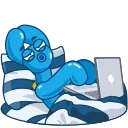 🧑‍💻-Twister the Dog, Telegram Sticker