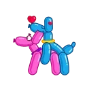 🔞-Twister the Dog, Telegram Sticker