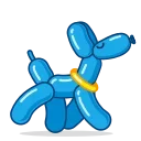 😝-Twister the Dog, Telegram Sticker