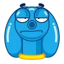 😒-Twister the Dog, Telegram Sticker