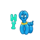 👋-Twister the Dog, Telegram Sticker