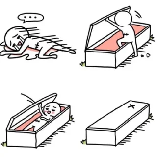 💗-᥀𖦹 ੈhumor twt by @stickernct ୭̥ ！៹𖤐, Telegram Sticker