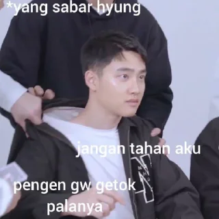 😤-᥀𖦹 ੈhumor twt by @stickernct ୭̥ ！៹𖤐, Telegram Sticker