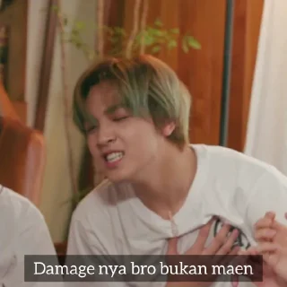 😢-᥀𖦹 ੈhumor twt by @stickernct ୭̥ ！៹𖤐, Telegram Sticker