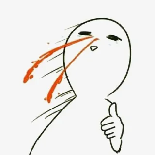 👍-᥀𖦹 ੈhumor twt by @stickernct ୭̥ ！៹𖤐, Telegram Sticker