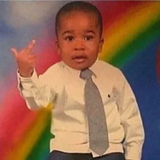 🖕-twt memes i live by, Telegram Sticker
