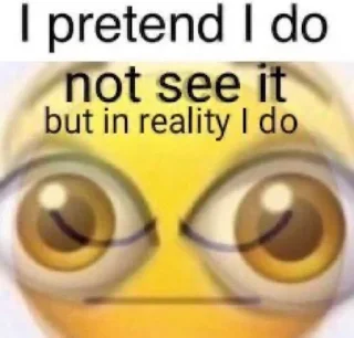 😵-twt memes i live by, Telegram Sticker