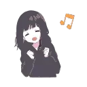 😊-анитяночки (@russia2d), Telegram Sticker