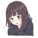 🥺-анитяночки (@russia2d), Telegram Sticker