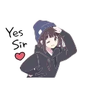 👌-анитяночки (@russia2d), Telegram Sticker