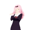 💃-анитяночки (@russia2d), Telegram Sticker