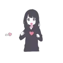 ❤️-анитяночки (@russia2d), Telegram Sticker