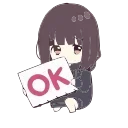 👌-анитяночки (@russia2d), Telegram Sticker
