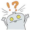 ❓-Uglydolls LINE, Telegram Sticker