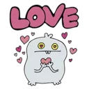 ❤️-Uglydolls LINE, Telegram Sticker