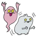 😱-Uglydolls LINE, Telegram Sticker