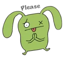 🙏-Uglydolls LINE, Telegram Sticker