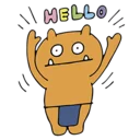 ✋️-Uglydolls LINE, Telegram Sticker