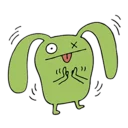 👏-Uglydolls LINE, Telegram Sticker