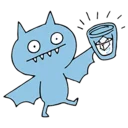 🥛-Uglydolls LINE, Telegram Sticker