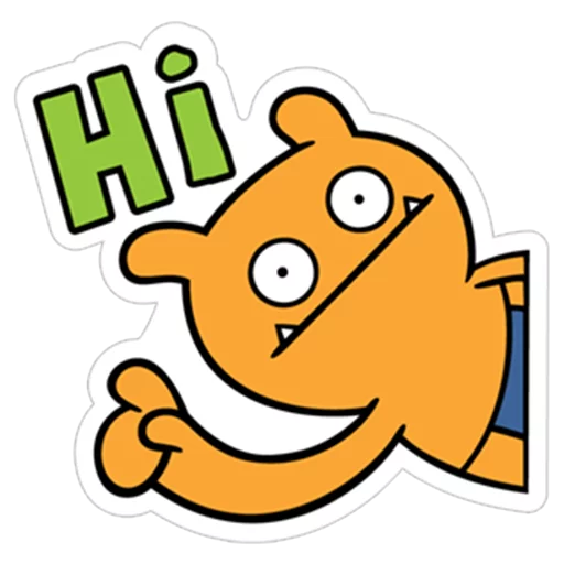 ugly dolls viber, telegram sticker