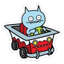 🚘-ugly dolls viber, Telegram Sticker