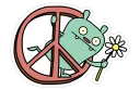 ☮-ugly dolls viber, Telegram Sticker