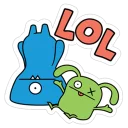 😂-ugly dolls viber, Telegram Sticker