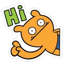 🙂-ugly dolls viber, Telegram Sticker
