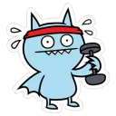 💪-ugly dolls viber, Telegram Sticker