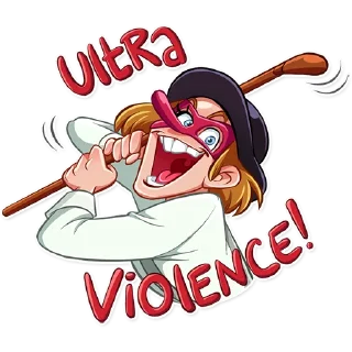 🤛-Ultra Violence, Telegram Sticker