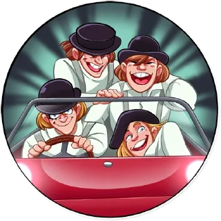 🚗-Ultra Violence, Telegram Sticker
