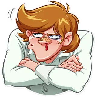 😒-Ultra Violence, Telegram Sticker